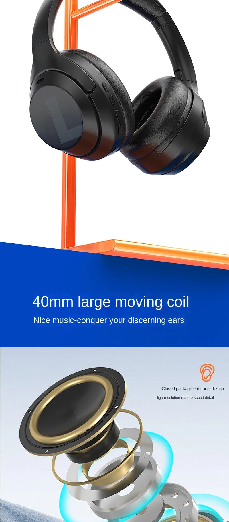 New High quality GUTZO Bluetooth headset