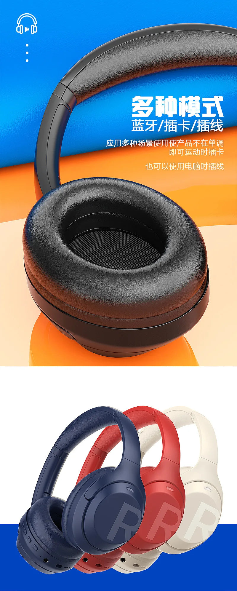 New High quality GUTZO Bluetooth headset
