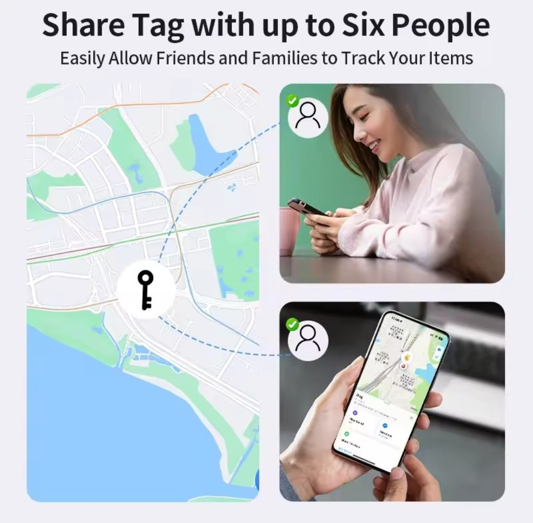 Keychain Air Tracker WOVA