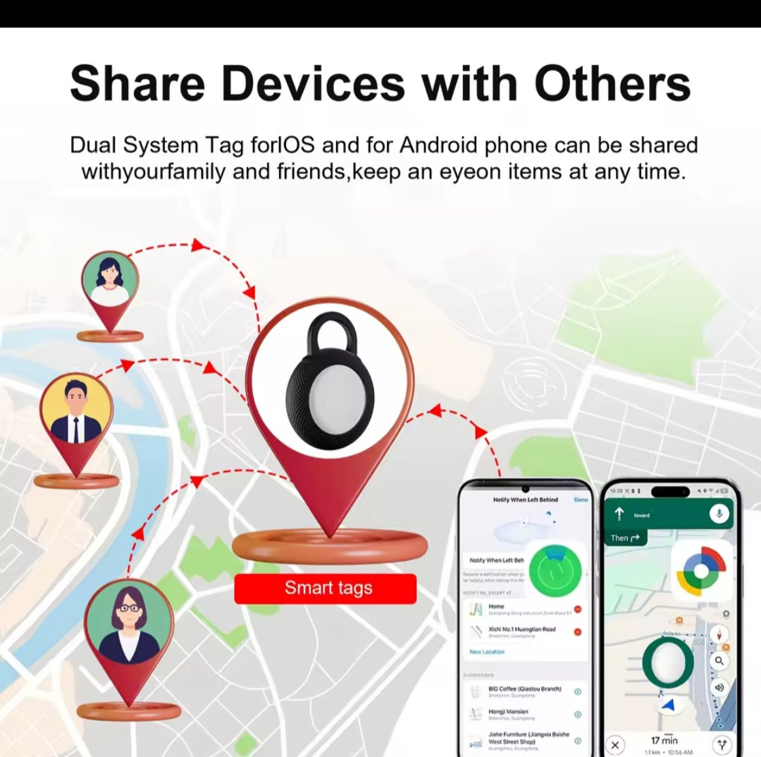 Keychain Air Tracker WOVA