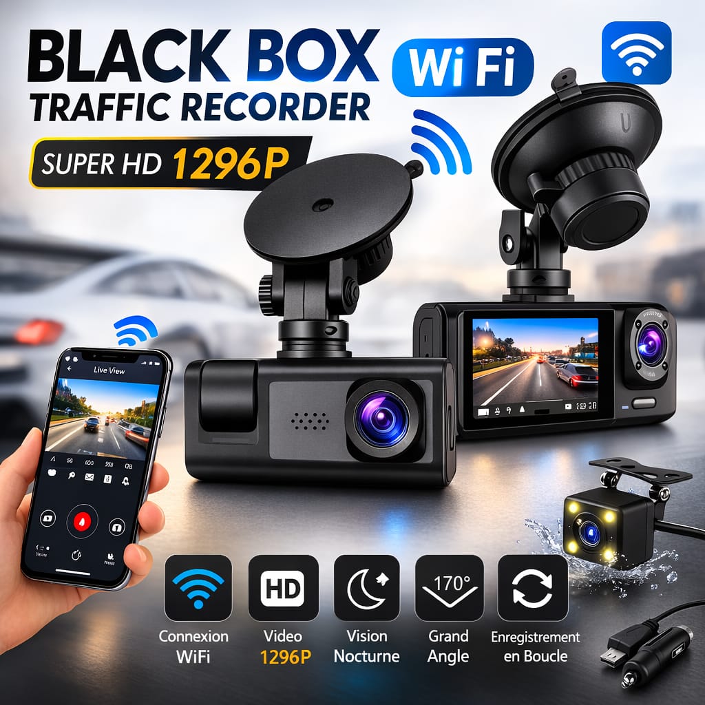 AMAZO Channel Mini Car avec WIFI